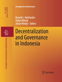 Decentralization and Governance in Indonesia
